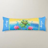 Large body cushion Leaping frog custom