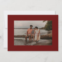 Large Border Photocard Merry & Bright