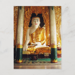 Large Buddha Statue Postcard