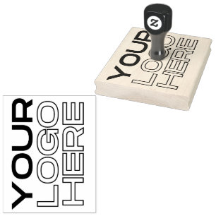  Large Business Logo Custom Rubber Stamp