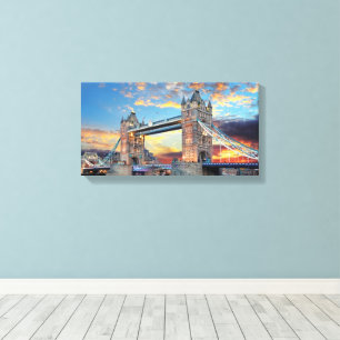 Large Canvas Print - London Tower Brigde