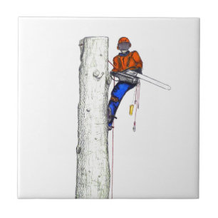 Large chainsaw needed.Arborist Tree surgeon Tile