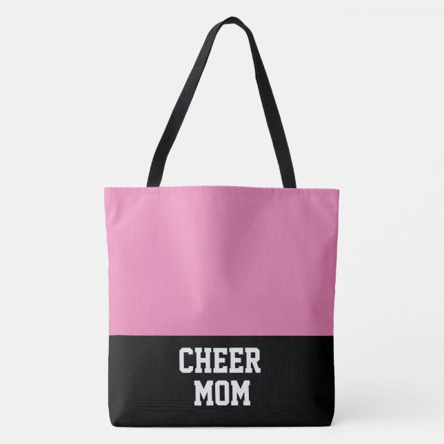 Large Cheer Mum Tote Bag (Front)