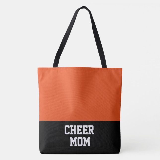 Large Cheer Mum Tote Bag (Front)
