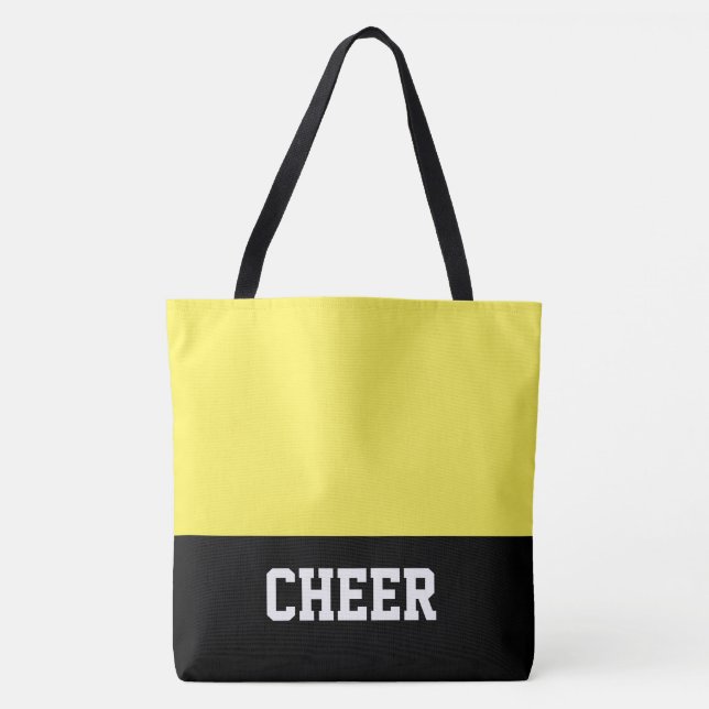 Large Cheer Tote Bag (Front)