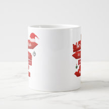 Large Christmas Mugs