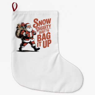   LARGE CHRISTMAS STOCKING