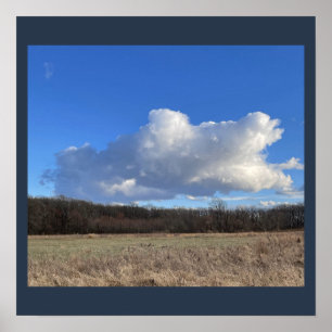 Large Cloud Poster
