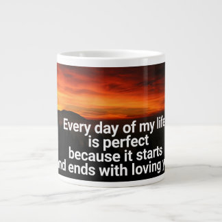 Large Coffee Mug With Love Quote