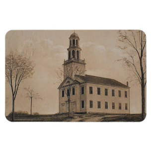 Large Congregational Church Magnet