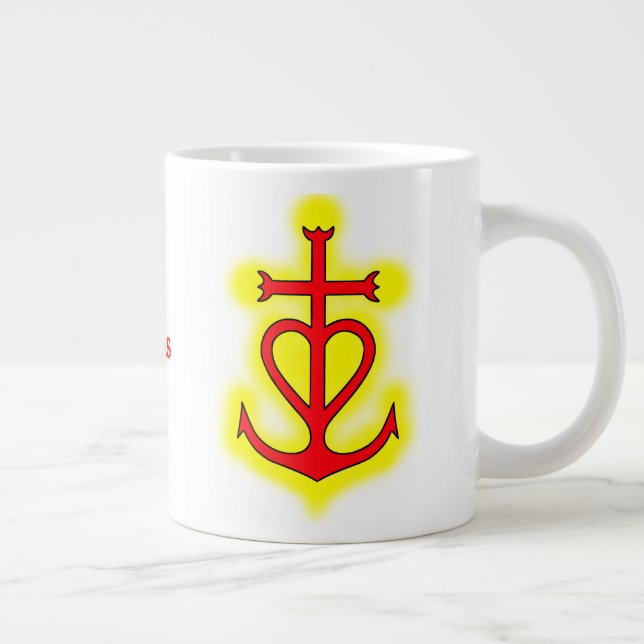 Large Cup Camargue Cross (Fides Caritas Spes (Right)