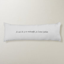 Large cushion personnalisable two sides