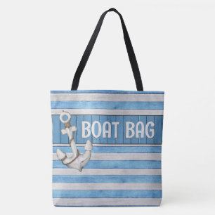 Large Custom Boat Bag Tote