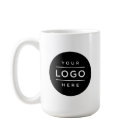 Large Custom Business Logo Branded 15 oz