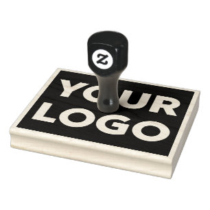 Large Custom Business Logo Rubber Stamp