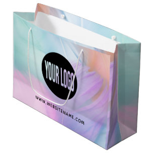 Large Custom Logo/Text Shopping Gift Bag