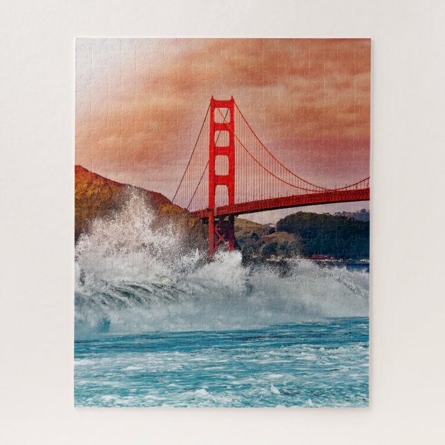 Large Custom Personalised Photo Jigsaw Puzzle (Vertical)
