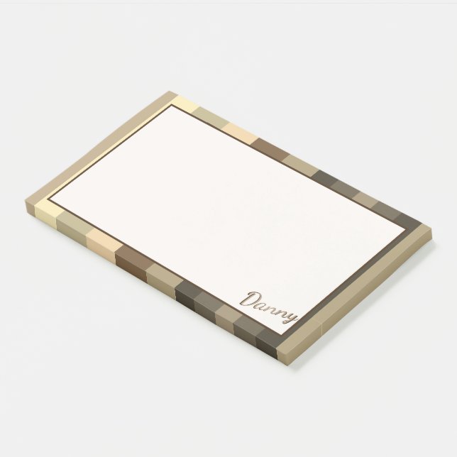 Large Customisable Post It Note For Danny or You (Angled)