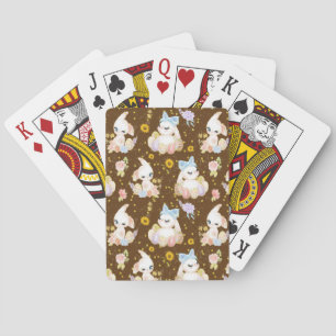 Large Easter Eggs Playing Cards