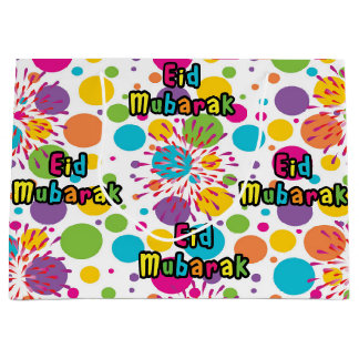 Large Eid Mubarak Gift Bag