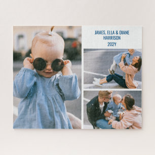 Large Family Photo Collage 16" x 20" (520 Pieces) Jigsaw Puzzle