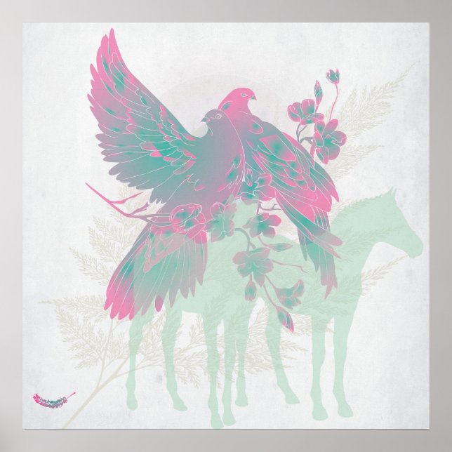 Large "FEEL ALIVE" Artwork Print - On Sale 60% Off (Front)