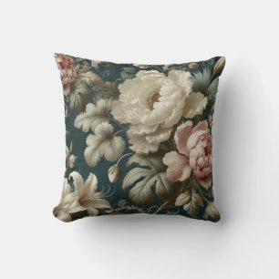Large Floral Motif Design Pattern 5 Cushion