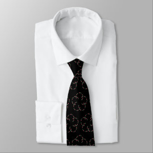 Large Flowers Of Small Pink Tulips Design Tie