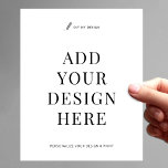 Large Flyer Printing 8.5x11" Business Flat Leaflet<br><div class="desc">Upload and print your custom 8.5x11" flyers here. Upload Jpeg files with bleeds to the front and back of this large promotional flyer template and get your custom company leaflets printed. You may upload your files directly or use the 'design tool' to make further edits. If you wish the back...</div>
