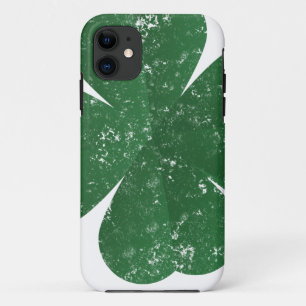 Large Four Leaf Clover - vintage style Case-Mate iPhone Case