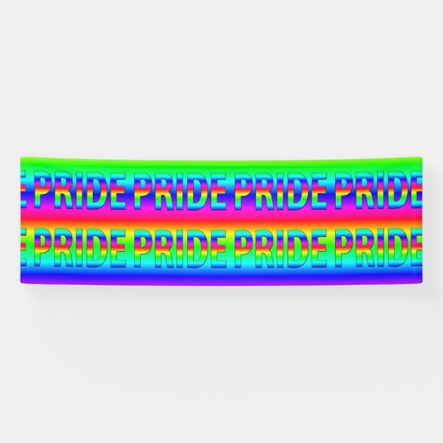 Large Gay Pride Banner (Horizontal)
