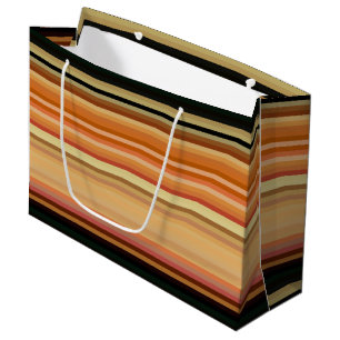 Large Gift Bag-Stripes Bag