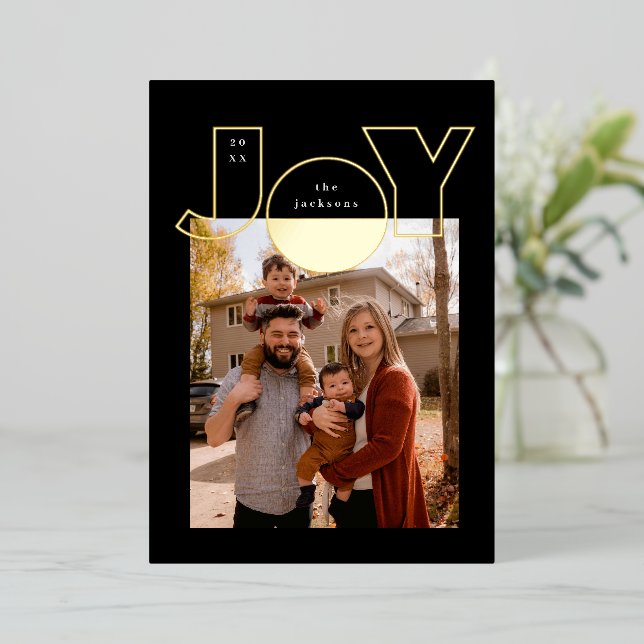 Large Golden Joy With Modern Design (Standing Front)