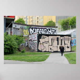 Large Graffitis Poster