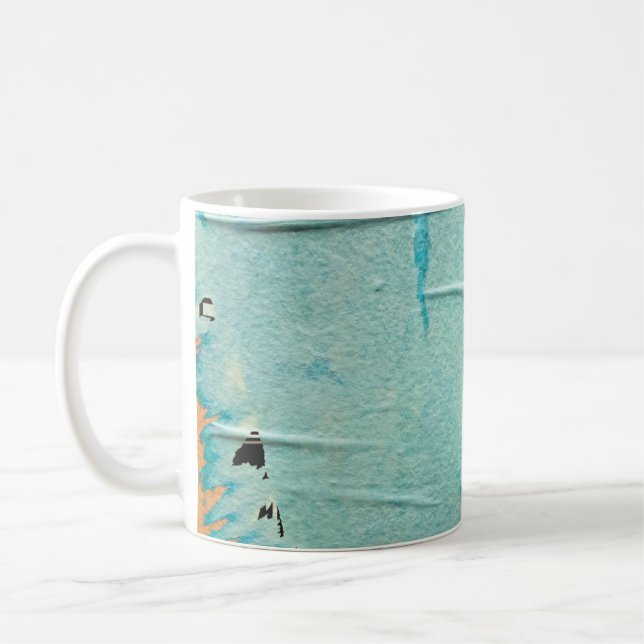 Large grunge textures and backgrounds - perfect ba coffee mug (Left)