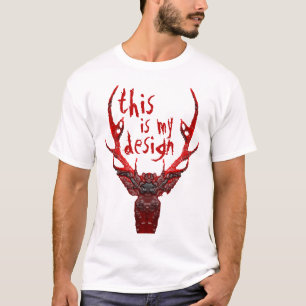 Large Hannibal Stag - This is my design T-Shirt