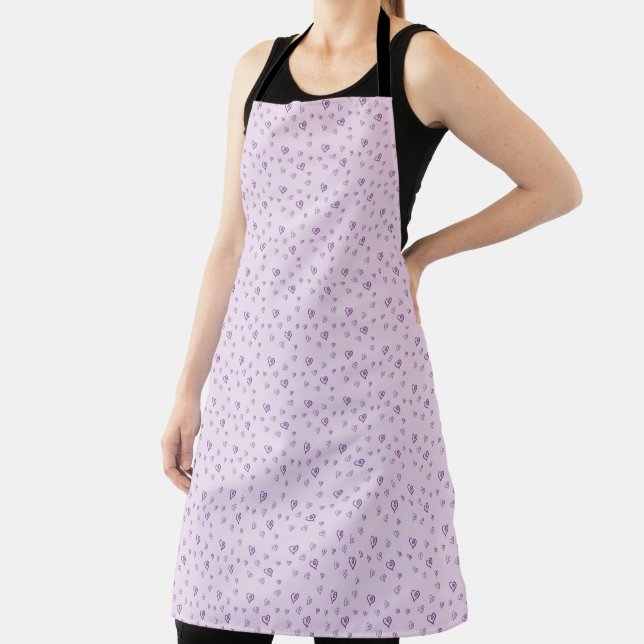 Large Hearts Apron (Insitu)
