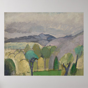 Large Landscape with Trees Matisse Poster