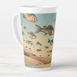 Large latte mug