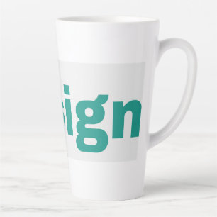 Large Latte Mug 17oz