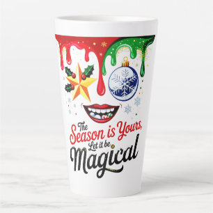 Large Latte Mug Magical Season Cozy Winter