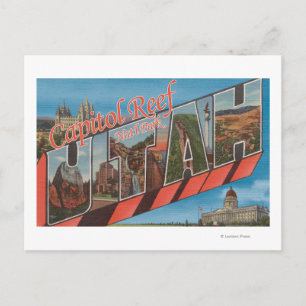 Large Letter Scenes - Capitol Reef Nat'l Park, U Postcard