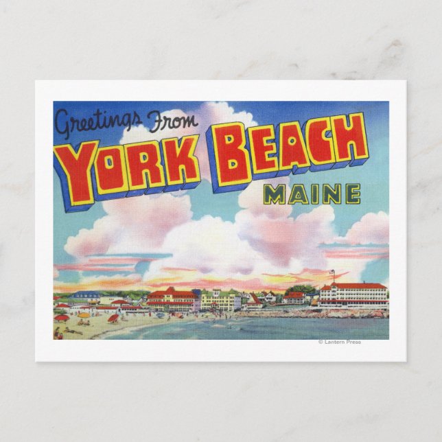 Large Letter Scenes, Greetings From Postcard (Front)