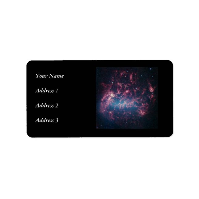 Large Magellanic Cloud Label (Front)