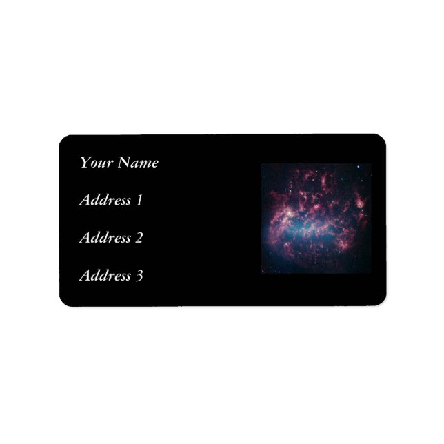 Large Magellanic Cloud Label (Front)