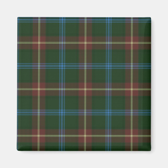 Large Manitoba tartan Magnet (Front)