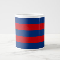 Large Modern Vibrant Horizontal Stripes Decor
