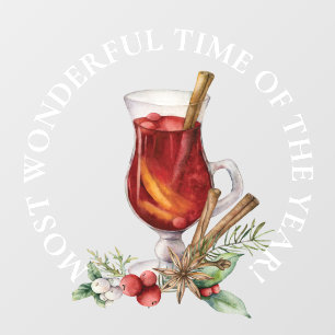 LARGE - Most Wonderful Time, Christmas Hot Toddy