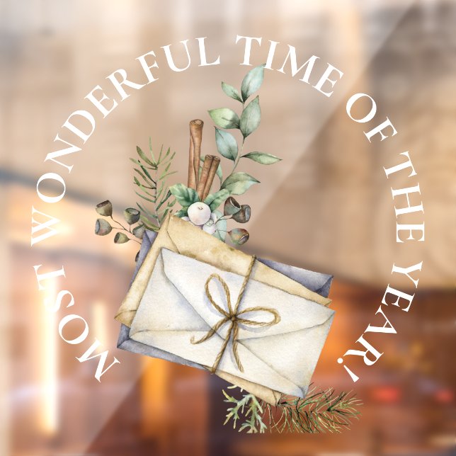 LARGE-Most Wonderful Time,  Christmas Mail (Sheet 2)