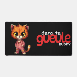 Large Mouse Carpet   Zombie Minou Desk Mat